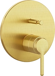 VitrA Origin Classic A4289525 Altın Sıva Üstü Ankastre Banyo Bataryası