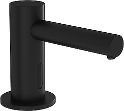 VitrA A4469936 Origin Temassız Kısa Mat Siyah Sıvı Sabunluk