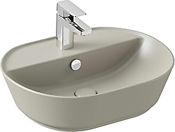 VitrA Geo 7428B020-0001 55x43 cm Mat Bej Çanak Lavabo