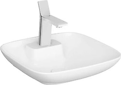 VitrA Memoria 5887B403-0041 Kare Beyaz Çanak Lavabo