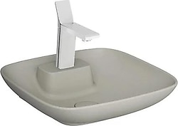 Vitra Memoria 5887B420-0041 Kare Mat Bej Çanak Lavabo