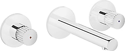 VitrA Origin A42582 Krom Ankastre Lavabo Bataryası