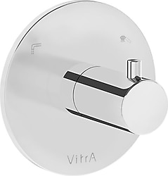 VitrA A42857 Origin Ankastre 2 Yollu Krom Musluk