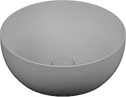 VitrA Outline 5992B476-0016 40 cm Mat Taş Gri Çanak Lavabo