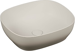VitrA Outline 5994B420-0016 48 cm Mat Bej Kare Lavabo
