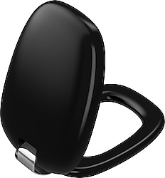 VitrA Plural 126-483-009 Mat Siyah Klozet Kapağı