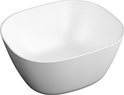 VitrA 7811B401-0016 Plural Kare 45 cm Yüksek Çanak Lavabo - Mat Beyaz
