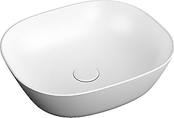 VitrA Plural 45 cm Kare Alçak Çanak Lavabo