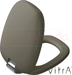 VitrA 126-050-009 Plural Metal Menteşeli Klozet Kapağı