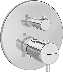 VitrA Root Round AquaHeat Ankastre Termostatik Duş Bataryası