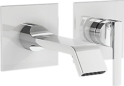 VitrA Suit A42782 Ankastre Sıva Üstü Krom Lavabo Bataryası