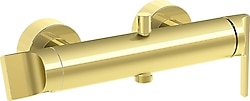 VitrA Suit A4281874 Soft Altın Duvardan Banyo Bataryası