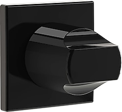 Vitra Suit A4287239 Parlak Siyah Ankastre Stop Valf