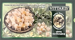 Vittakis Damla Sakızlı Çifte Kavrulmuş Lokum 400 gr