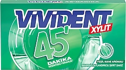 Vivident 45 Dakika Cüzdan Yeşil Nane Aromalı Sakız 26 gr