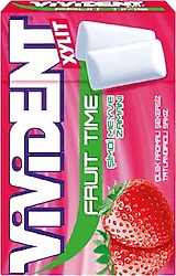 Vivident Çilek Aromalı 22.4 gr Sakız Draje