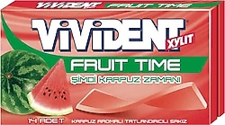 Vivident Fruit Time 26 gr Karpuz Aromalı Sakız