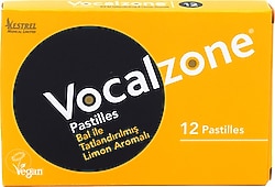Vocalzone Bal ve Limon Aromalı 12'li Pastil