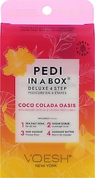 Voesh Pedi in a Box Coco Colada Oasis Deluxe 4 Adımlı Pedikür Seti