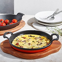 Voeux Yuvarlak 22 cm Döküm Sahan ve Nihale