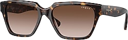 Vogue Hailey Bieber VO5512S W65613 Dark Havana-Brown Kadın Güneş Gözlüğü