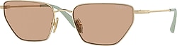 Vogue VO4316S 848/3 Gold-Brown Kadın Güneş Gözlüğü