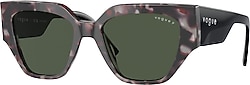 Vogue VO5409S 31499A Grey Tortoise-Dark Green Polarize Kadın Güneş Gözlüğü