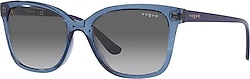 Vogue VO5426S 276211 Transparent Blue-Grey Kadın Güneş Gözlüğü