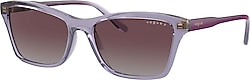 Vogue VO5551S 311862 Transparent Purple-Violet Polarize Kadın Güneş Gözlüğü