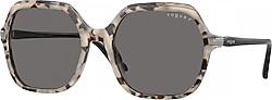 Vogue VO5561S 307681 Ivory Tortoise-Dark Grey Polarize Kadın Güneş Gözlüğü
