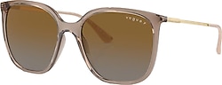 Vogue VO5564S 2940T5 Transparent Brown-Brown Polarize Kadın Güneş Gözlüğü