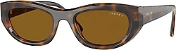 Vogue VO5616S 271883 Dark Havana-Dark Brown Polarize Kadın Güneş Gözlüğü