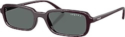 Vogue VO5666S 242681 Bordeaux-Dark Grey Polarize Güneş Gözlüğü