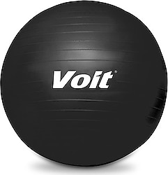 Voit Gymball 55 cm Pompalı Pilates Topu Siyah