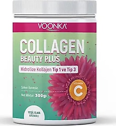 Voonka Collagen Beauty Plus Yeşil Elma Aromalı 300 gr