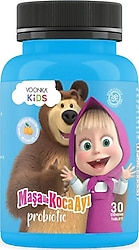 Voonka Kids Maşa İle Koca Ayı Probiyotik 30 Çiğneme Tableti