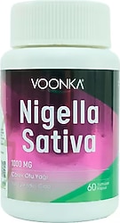 Voonka Nigella Sativa Çörek Otu Yağı 1000 mg 60 Kapsül