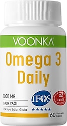 Voonka Omega 3 Daily 60 Yumuşak Kapsül