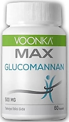 Voonka Max Glucomannan 500 mg 60 Kapsül