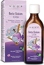 VOOP Beta Glukan Kara Mürver Vitamin C Çinko 150 ml Şurup