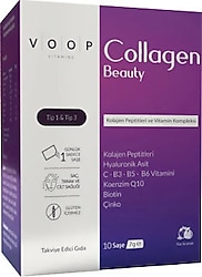 VOOP Collagen Beauty 5500 mg Nar Aromalı 7 gr x 10 Saşe