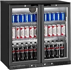 Vosco VBBC-250S Çift Kapılı Bar Tipi Şişe Soğutucu