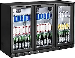 Vosco VBBC-350S Üç Kapılı Bar Tipi Şişe Soğutucu