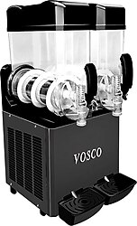 Vosco VXY-SJ15X2S 12+12 lt Siyah Buzlaş Makinesi