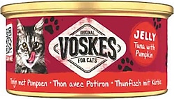 Voskes Ton Balıklı ve Balkabaklı 85 gr Yetişkin Konserve Kedi Maması