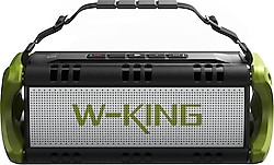 W-King D8-1 90 W TWS Yeşil Bluetooth Hoparlör