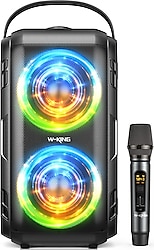 W-King T9 80 W TWS Mikrofonlu Bluetooth Hoparlör