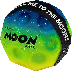 Waboba Rainbow Moon Ball Mavi-Yeşil-Sarı Top