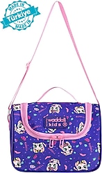 Waddell 1018 Kedi Desenli Termoslu Beslenme Çantası