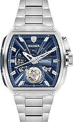Wainer Iconic WA.25150-D Gümüş-Mavi Erkek Kol Saati